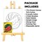 "Antemelon" DIY Canvas Art Kit, Acrylic Paint Size 11x14 inch
